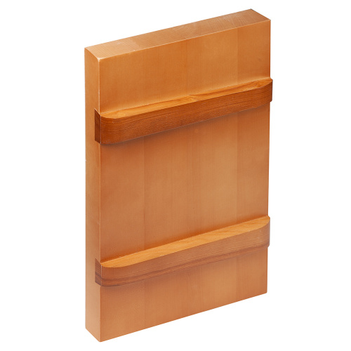 Доска иконная, липа, левкас, с ковчегом, со шпонками, 30х40 см фото 2