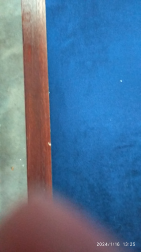 Подиум-кафедра "Вятская" квадратная темная, синяя ткань, 1 уровень, 100х100 см, У-2019 фото 4