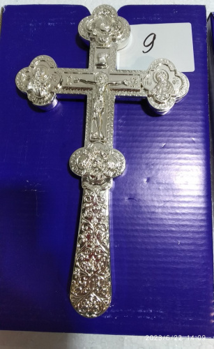 Крест требный латунный, 12x21 см, У-0629 фото 36