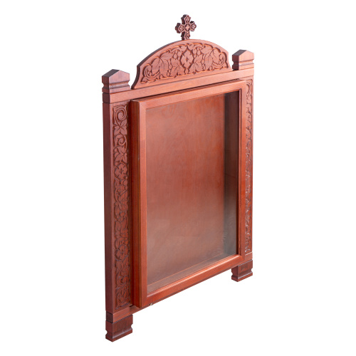 Киот настенный "Суздальский", цвет "кипарис", один модуль фото 3 Киот настенный "Суздальский", цвет "кипарис", один модуль фото 3