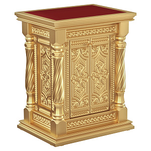Жертвенник "Костромской", цвет "золото" (80х60х100 см, краска)