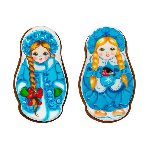 Набор имбирных пряников "Снегурочка" (упаковка 50 шт.) фото 2