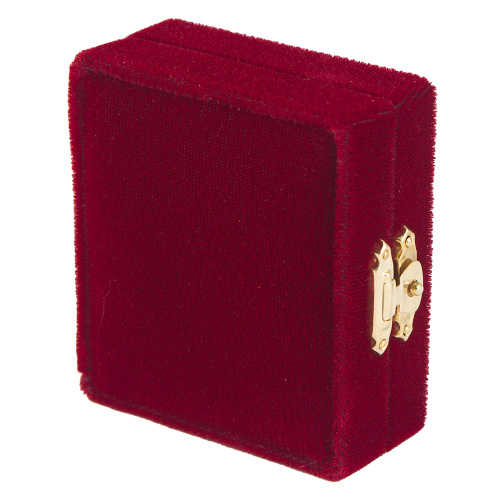 Складень венчальный с ликами Спасителя и Божией Матери "Казанская", 7,5х8 см, бархат, риза фото 5