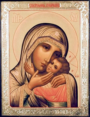 Икона Богородицы «Спасительница утопающих» (Леньковская, Новгород-Северская)