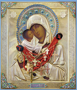 Икона Богородицы «Владимирская Мироточивая»