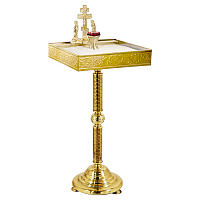 Панихидный стол песковой, чеканка, 50х50х95 см