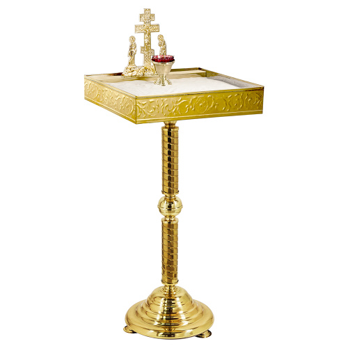 Панихидный стол песковой, чеканка, 50х50х95 см