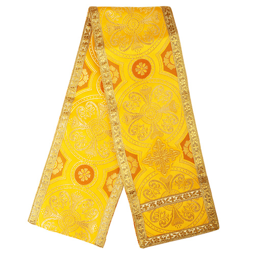 Закладка для Евангелия, шелк "Горненский", с золотом, вышитая, 160х12,5 см