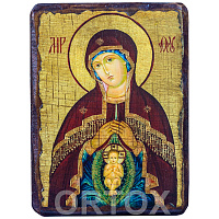 Икона Божией Матери "Помощница в родах", под старину