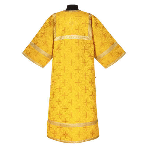 Стихарь алтарника, парча "Афон", желтый с золотом фото 2 Стихарь алтарника, парча "Афон", желтый с золотом фото 2