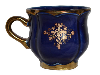 Чашка керамическая для святой воды, цвет микс, 6х5 см (размер 6х5 см)