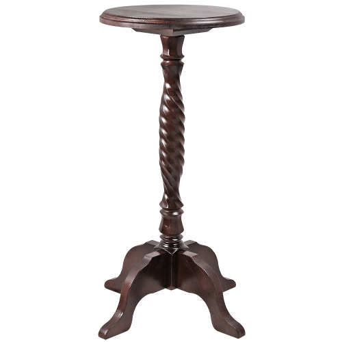 Подставка церковная выносная "Ивановская" темная круглая, высота 90 см