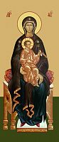 Купить богородица с младенцем на троне, каноническое письмо, сп-1106