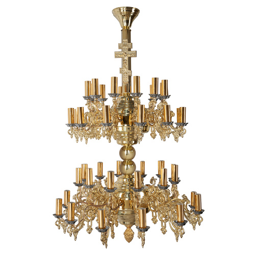 Паникадило "Фаворское" на 48 свечей, диаметр 78 см, высота 123 см фото 4