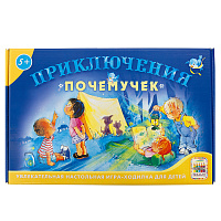 Настольная игра-ходилка для детей "Приключения почемучек"