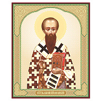 Икона святителя Василия Великого, МДФ