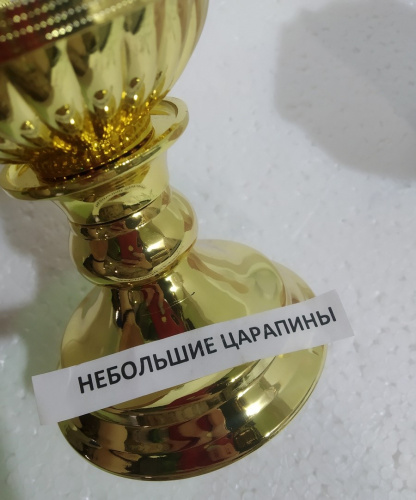 Лампада настольная, цинковый сплав, 9х14 см, №2, У 55-0451 фото 6