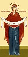 Купить покров пресвятой богородицы, каноническое письмо, сп-1145