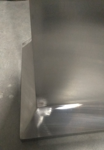 Столбик ограждения металлический, 32х67 см, цвет "под серебро", У-1222 фото 11