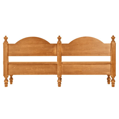 Скамья "Оренбургская" светлая, 200х45х93 см фото 4