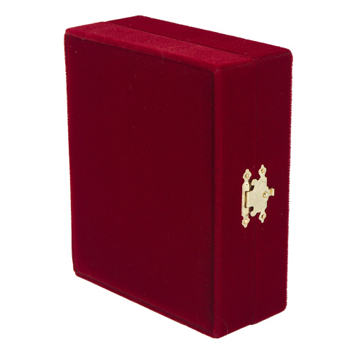 Складень венчальный с ликами Спасителя и Божией Матери "Казанская", 14х17 см, бархат, стразы фото 10