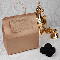 Уголь кадильный "Кедровый", 48 таблеток, Ø 55 мм