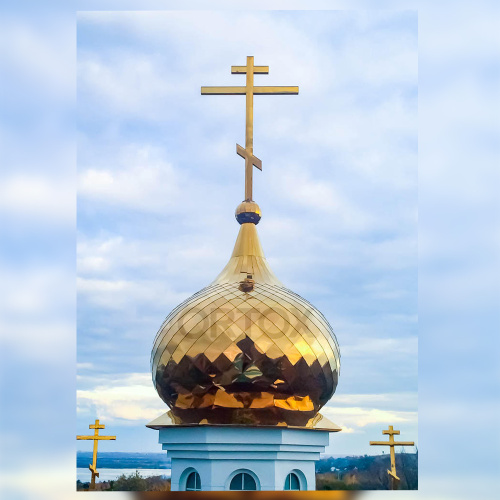 Крест на купол восьмиконечный фото 4