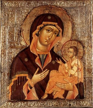 Икона Богородицы Влахернская (Грузинская)
