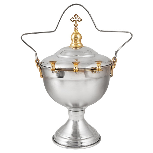 Водосвятная чаша на 2,5 л, 32х33 см, У 3-0193 Водосвятная чаша на 2,5 л, 32х33 см, У 3-0193