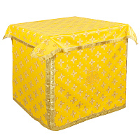 Облачение на престол с пеленой, шелк "Святительский", желтое с золотом