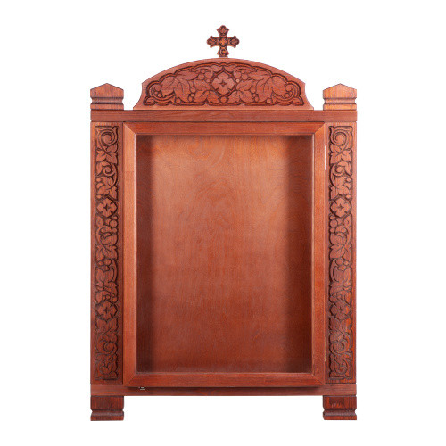 Киот настенный "Суздальский", цвет "кипарис", один модуль фото 4 Киот настенный "Суздальский", цвет "кипарис", один модуль фото 4