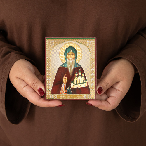 Икона благоверного князя Олега Брянского, МДФ фото 3 Икона благоверного князя Олега Брянского, МДФ фото 3