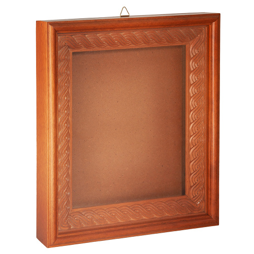 Рамка-киот настенный деревянный, под иконы 18х22 см, 26х30 см фото 2