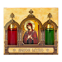 Набор ароматов с иконой Божией Матери "Семистрельная", в индивидуальной подарочной упаковке, 2 шт. по 10 мл