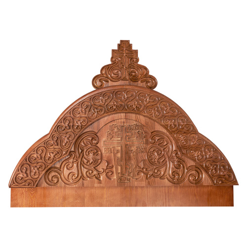 Киот настенный "Ярославский" светлый, 100х16х185 см  фото 4