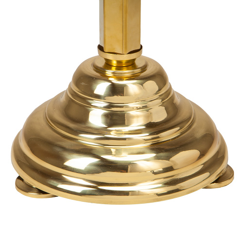 Подсвечник напольный выносной на 1 свечу, высота 105 см фото 4