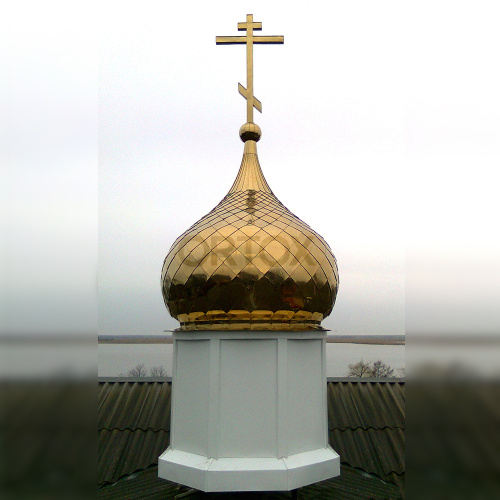 Купол церковный круглый, с покрытием "в шашку" фото 7