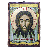 Икона Спасителя "Нерукотворный образ", под старину №1