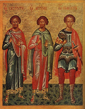 Мученики Полиевкт Кесарийский (Каппадокийский) и Тимофей Мавританский, диакон