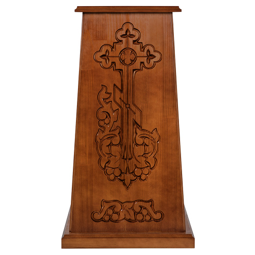 Подставка под хоругвь, крест, икону "Суздальская", цвет "кипарис" фото 2