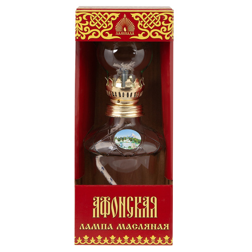 Лампа подвесная масляная "Афонская" из прозрачного стекла, 7,7х20,5 см фото 5