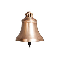 Колокол церковный малый из колокольной бронзы, 24,5х25 см, вес 9 кг