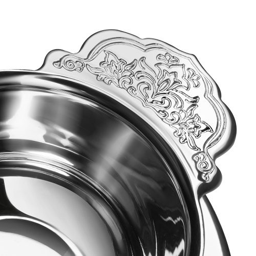 Ковш для запивки из ювелирного сплава в серебрении, Ø 6,5 см фото 5