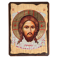 Икона Спасителя "Нерукотворный образ", под старину №3