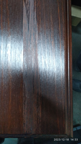 Подставка церковная выносная "Тверская" темная, резная ножка, 49х49х90 см, У-1054 фото 3
