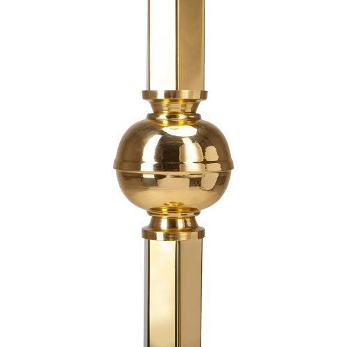 Подсвечник напольный выносной на 1 свечу, высота 105 см фото 3