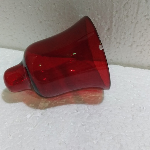 Стаканчик для лампады красный, 7,5х9,3 см, У-0677 фото 2