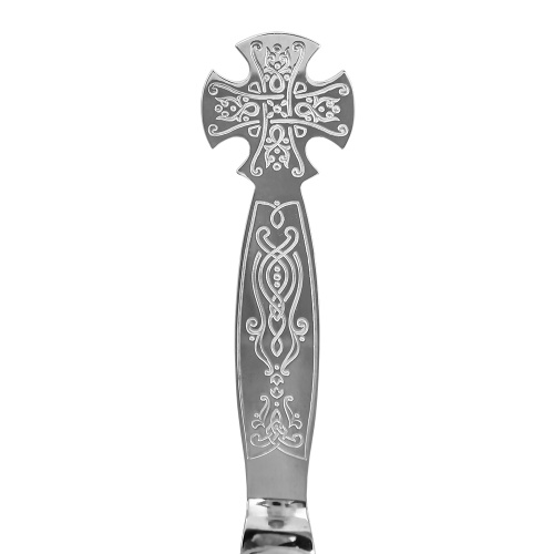 Ковш разливной из ювелирного сплава в серебрении, Ø 6,5 см фото 3