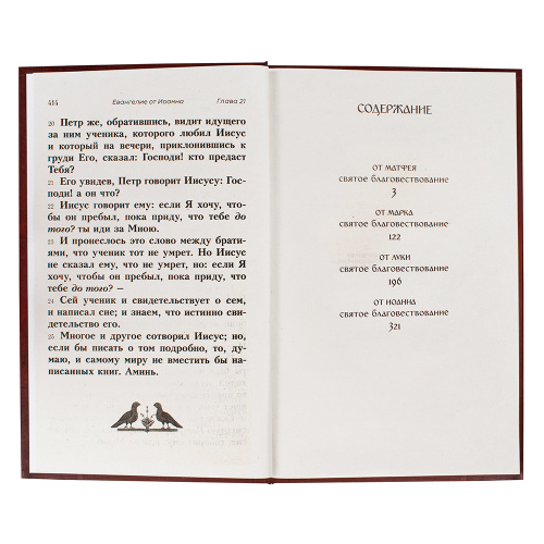 Святое Евангелие. Русский шрифт фото 4