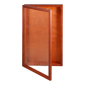 Информационный стенд, цвет "кипарис" (60х10х80 см)